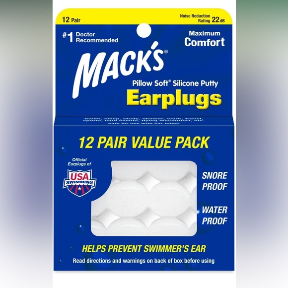 Mack’s pillow soft silicone putty ear plugs - Picture 2 of 8